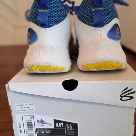 UNDER ARMOUR - CURRY 3Z 24 - GS SIZE 6.5 - Picture 3 of 7